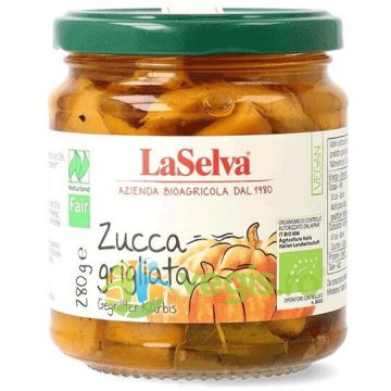 Dovleac la Gratar in Ulei de Masline Ecologic/Bio 280g