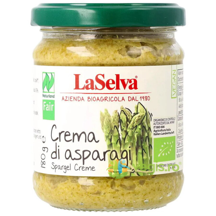 Pasta de Sparanghel Ecologica/Bio 180g