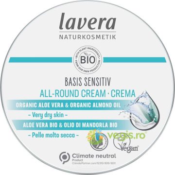 Crema Hidratanta Multifunctionala cu Unt de Shea Basis Sensitiv 150ml