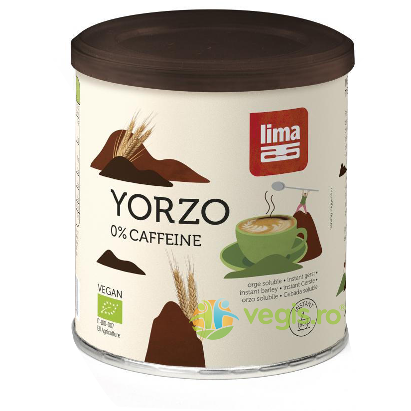 Bautura din Orz Yorzo Instant Ecologica/Bio 125g