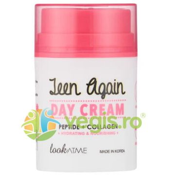 Crema de Zi Hidratanta cu Peptide si Colagen Teen Again 50ml