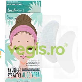 Plasturi de Hidrogel Relaxanti si Calmanti cu Aloe 5 perechi