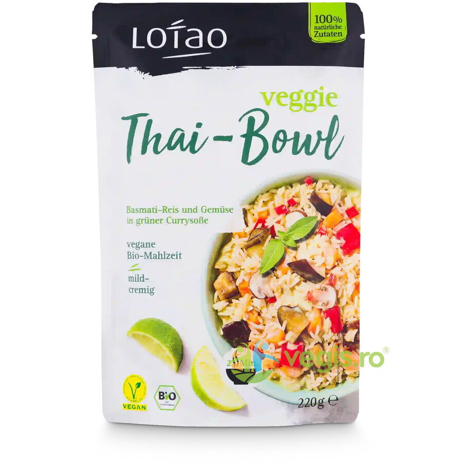 Orez Basmati cu Legume si Curry Verde Ecologic/Bio 220g
