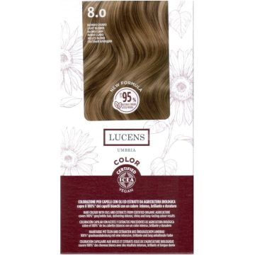 Vopsea de Par fara Amoniac Blond Deschis 8.0 50ml