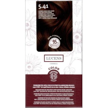 Vopsea de Par fara Amoniac Saten Deschis Aramiu Cenusiu 5.41 50ml