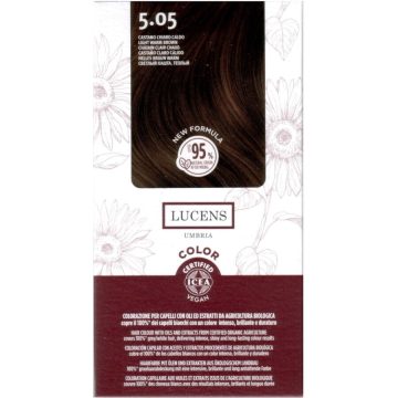 Vopsea de Par fara Amoniac Saten Deschis Cald 5.05 50ml