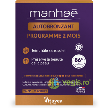 Autobronzant 60cps vegetale Vitavea,