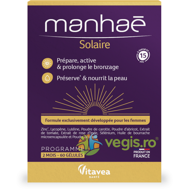 Solaire 60cps vegetale Vitavea,