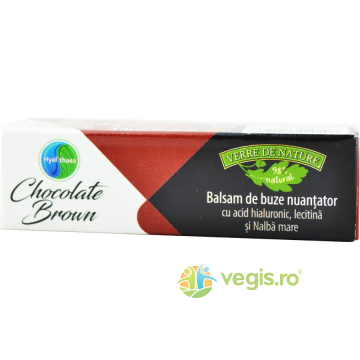 Balsam de Buze Nuantator cu Acid Hialuronic Chocolate Brown 4.8g