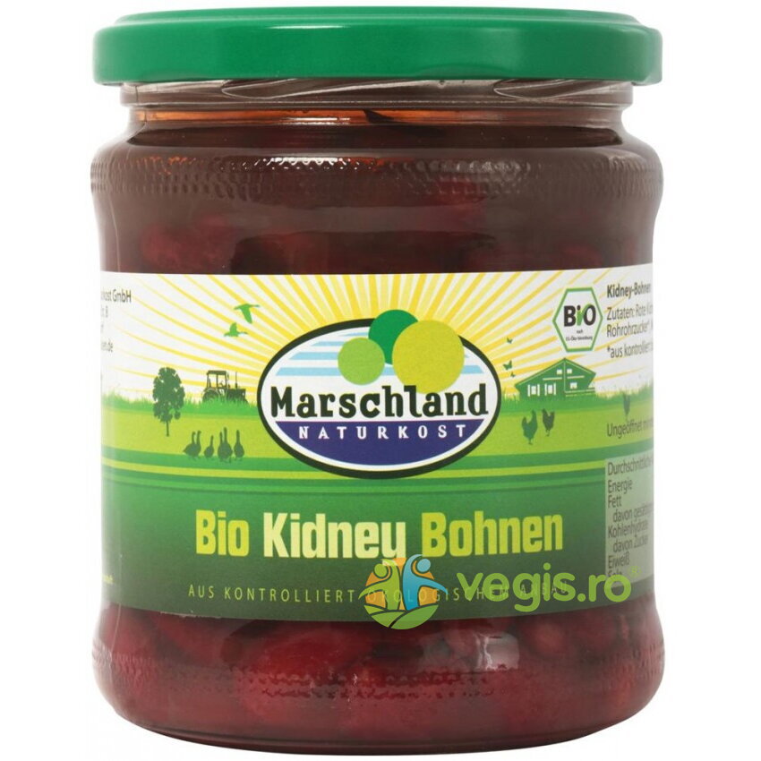 Fasole Rosie Kidney Ecologica/Bio 330g