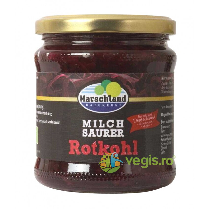Varza Rosie Fermentata Ecologica/Bio 350g