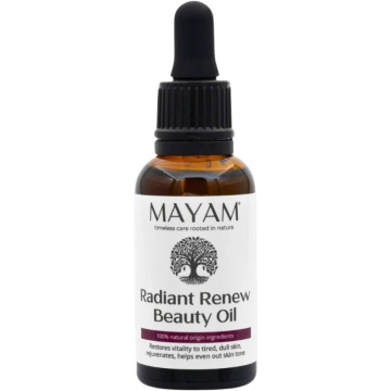 Ulei Facial Rejuvenant si Revitalizant cu Ulei de Trandafir Salbatic si Extract de Macese 30ml