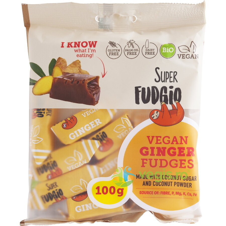 Caramele cu Aroma de Ghimbir Ecologice/Bio 100g