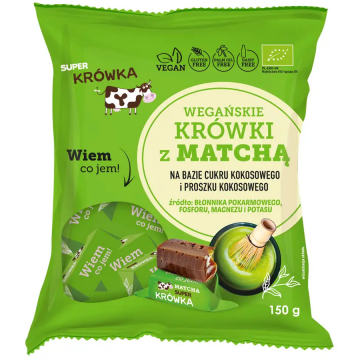 Caramele cu Aroma de Matcha fara Gluten Ecologice/Bio 150g