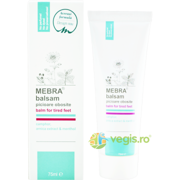 Balsam pentru Picioare Obosite cu Camfor, Arnica si Mentol 75ml