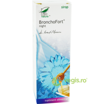 Bronchofort Night Sirop cu Fructe de Fenicul 100ml