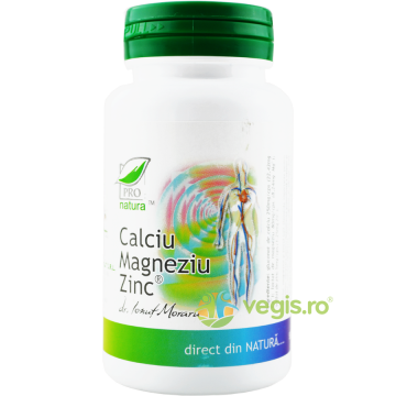 Calciu Magneziu Zinc 60cps