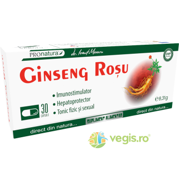 Ginseng Rosu 30cps