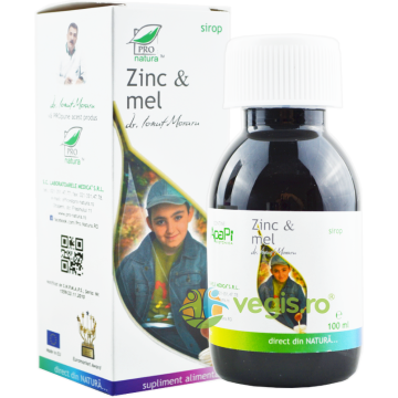 Sirop cu Zinc si Mel 100ml