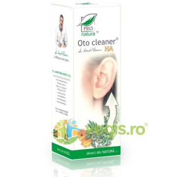 Solutie pentru Igiena Urechii cu Acid Hialuronic Oto Cleaner 50ml