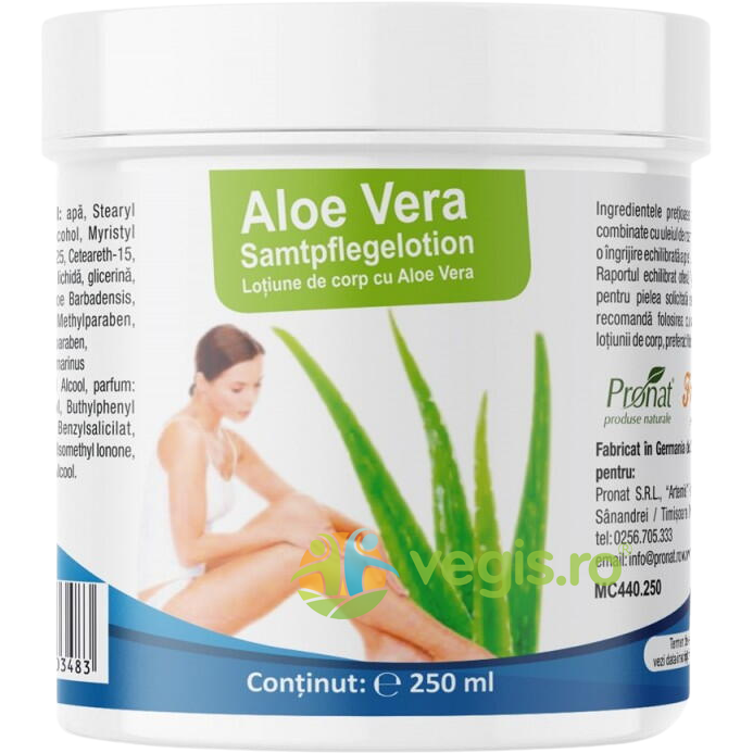 Lotiune de Corp cu Aloe Vera 250ml