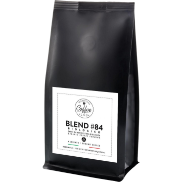 Cafea Macinata Artizanala Blend 84 Amestec Arabica si Robusta Ecologica/Bio 200g