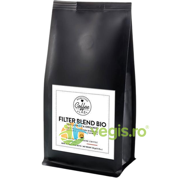 Cafea Macinata Artizanala Filter 100% Arabica Ecologica/Bio 200g