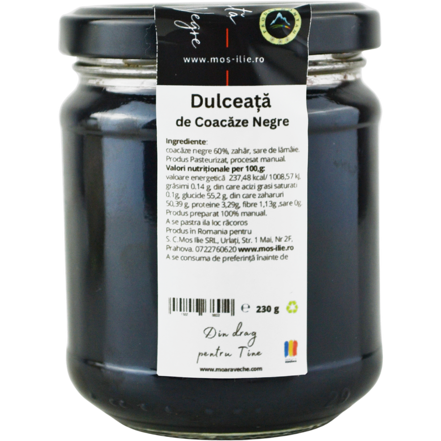 Dulceata de Coacaze Negre 230g