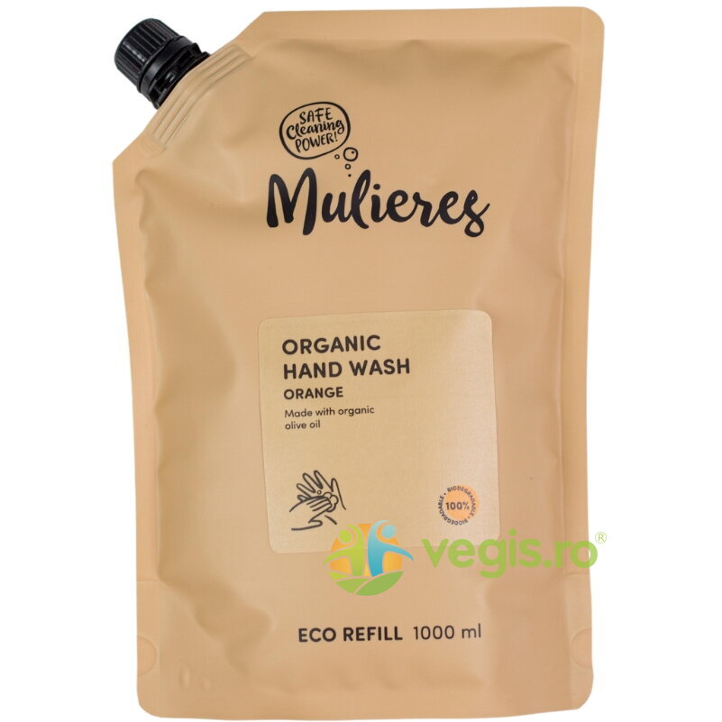 Sapun Lichid 100% Ingrediente Naturale Refill Orange 1L