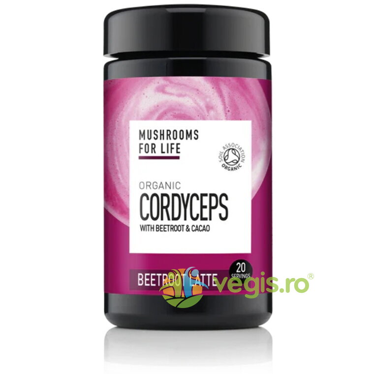 Cordyceps Beetroot Latte Pure Grade Extract Ecologic/Bio 130g