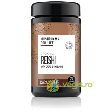 Reishi Cacao Latte 1000mg Pure Grade Extract Ecologic/Bio 140g