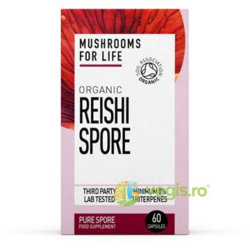Reishi Spore 800mg Ecologica/Bio 60cps