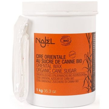 Ceara Orientala cu Zahar din Trestie pentru Epilare Naturala Ideala pentru Pielea Sensibila 1kg