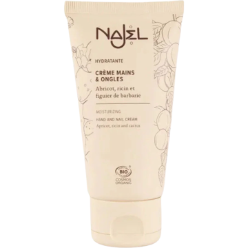 Crema Hidratanta pentru Maini si Unghii cu Uei de Caise, Ricin si Cactus fara Parfum Bio 75ml
