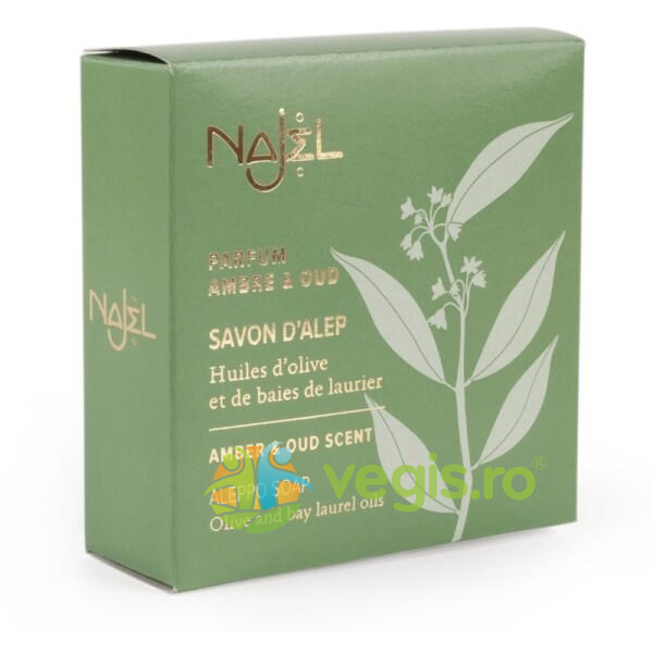 Sapun de Alep Oriental cu Ambra si Lemn de Agar 150g