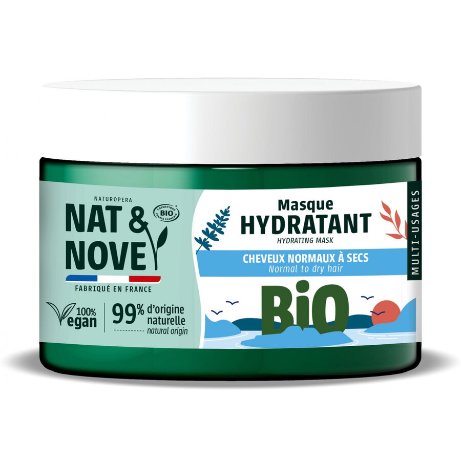 Masca 3 in 1 Hidratanta pentru Par Normal si Uscat cu Extract de Castravete Bio 300ml