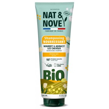 Sampon Hranitor pentru Par Uscat cu Extract de Ovaz Bio 250ml