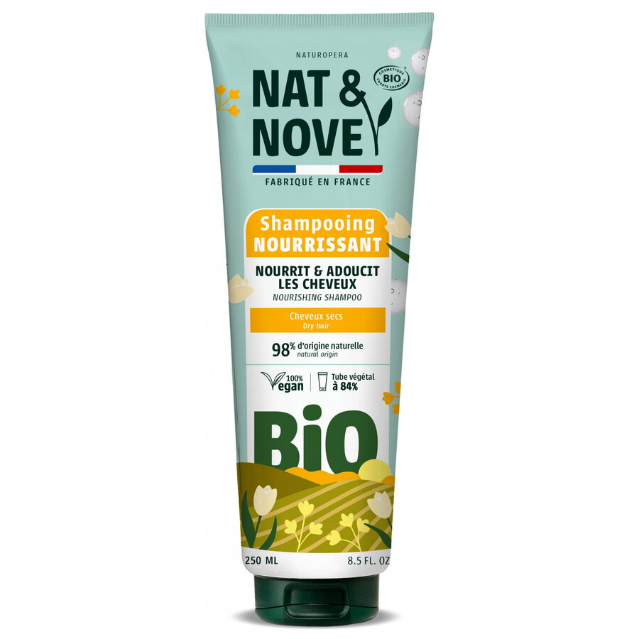 Sampon Hranitor pentru Par Uscat cu Extract de Ovaz Bio 250ml