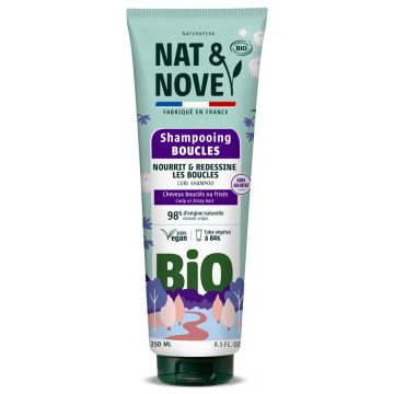 Sampon pentru Par Cret cu Extract de Nalba Bio 250ml