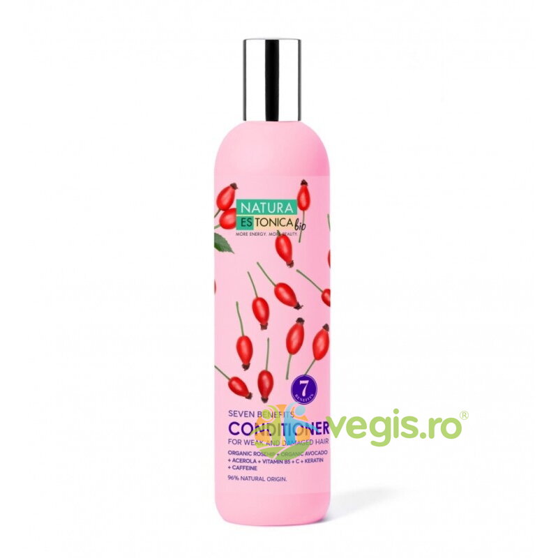 Balsam de Par cu Macese, Vitamina B5 si Cafeina Seven Benefits 400ml