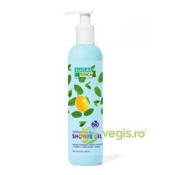 Gel de Dus Natural cu Menta si Fructul Pasiunii Herbalicious 400ml