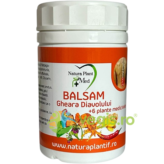 Balsam cu Gheara Diavolului + 6 Plante Medicinale 250ml