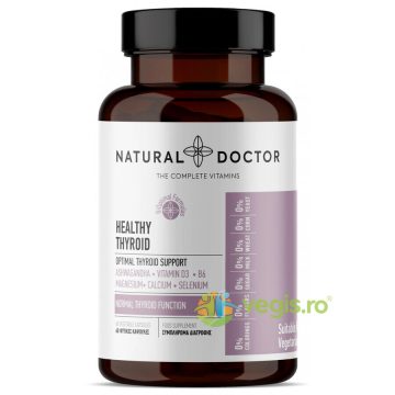Healthy Thyroid - Functionarea Normala a Tiroidei 60cps vegetale