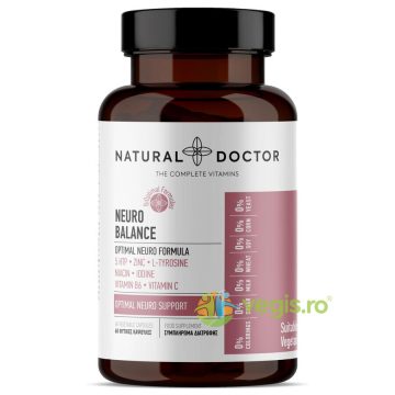 Neuro Balance - Functie Cerebrala Normala 60cps vegetale