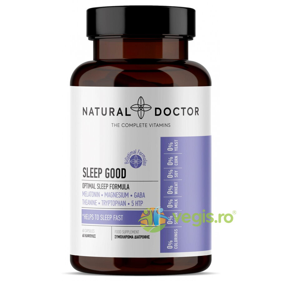 Sleep Good - Formula Optim pentru Somn 60cps vegetale