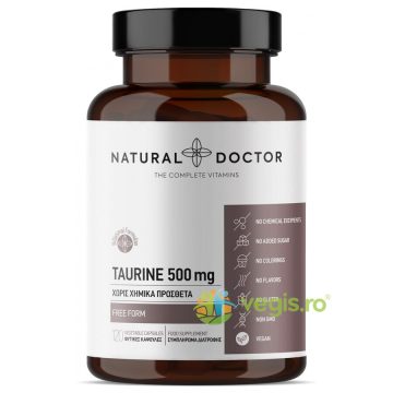 Taurine - Cresterea Rezistentei la Efort 120cps vegetale