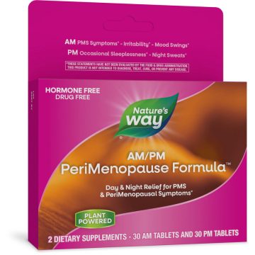 AM/PM PeriMenopause Formula 60tb Secom,