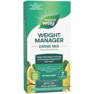 Weight Manager Citrus Drink Mix 7 plicuri