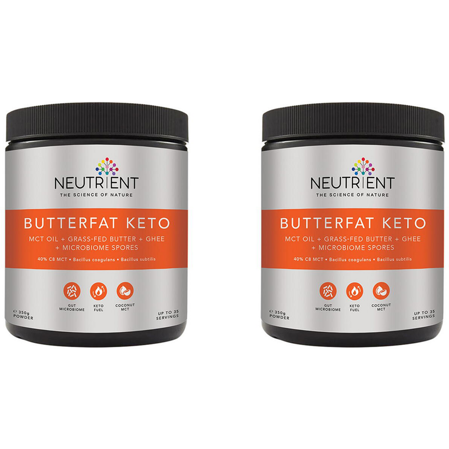 Pachet Butterfat Keto MCT Powder 350g + 350g
