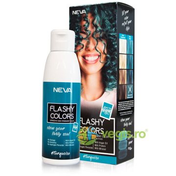 Nuantator Semipermanent fara Amoniac Turquoise Flashy Colors 100ml